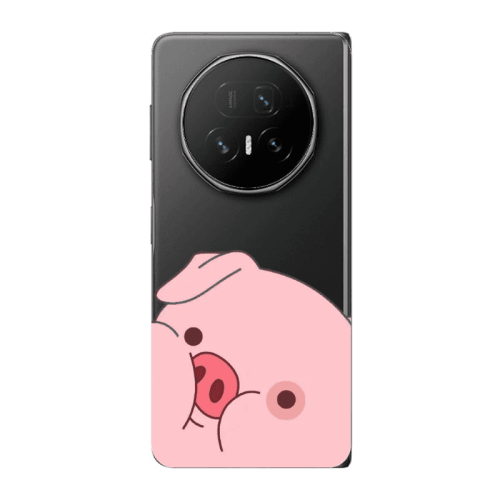 Honor Magic V5 Piggy 2 Transparent Silicone TPU Θήκη